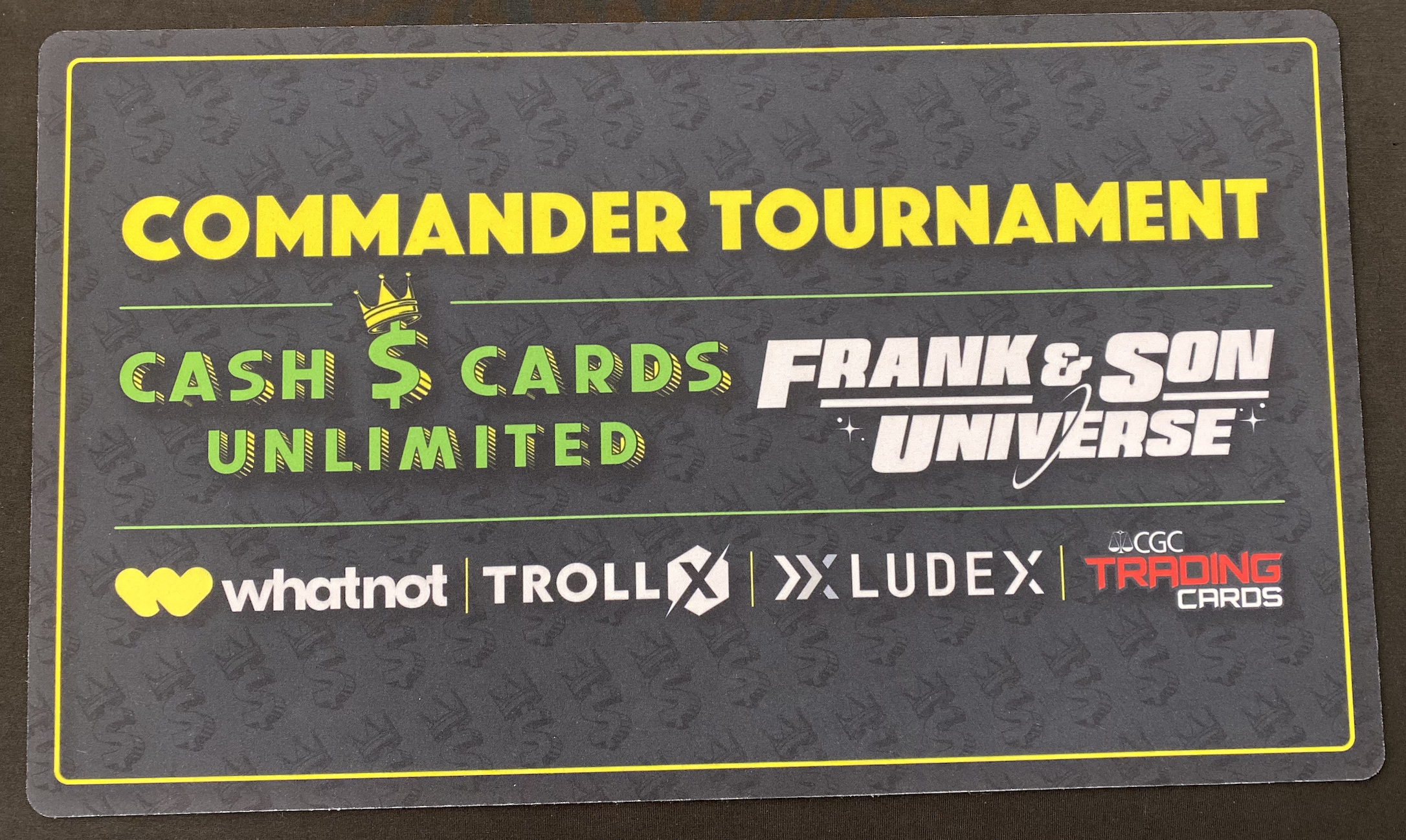 Cash Cards Unlimited Playmat (Commander Tournament)